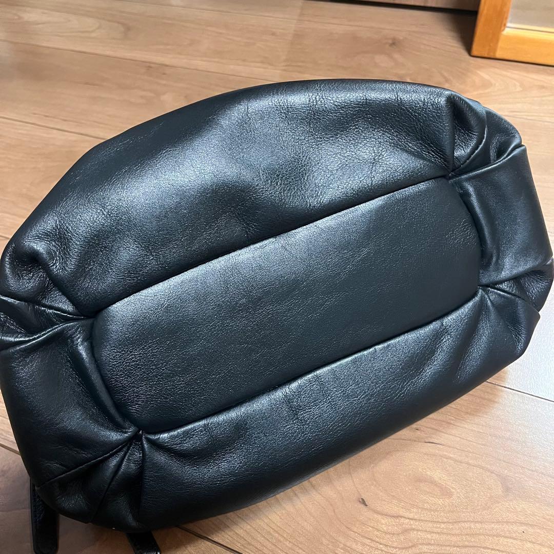 ear PAPILLONNER コロンボストンバック本革　BLACK
