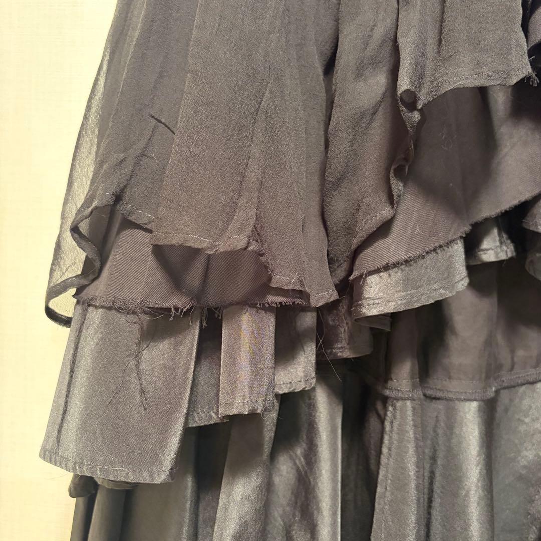 【Yohji Yamamoto】アシンメトリースカート