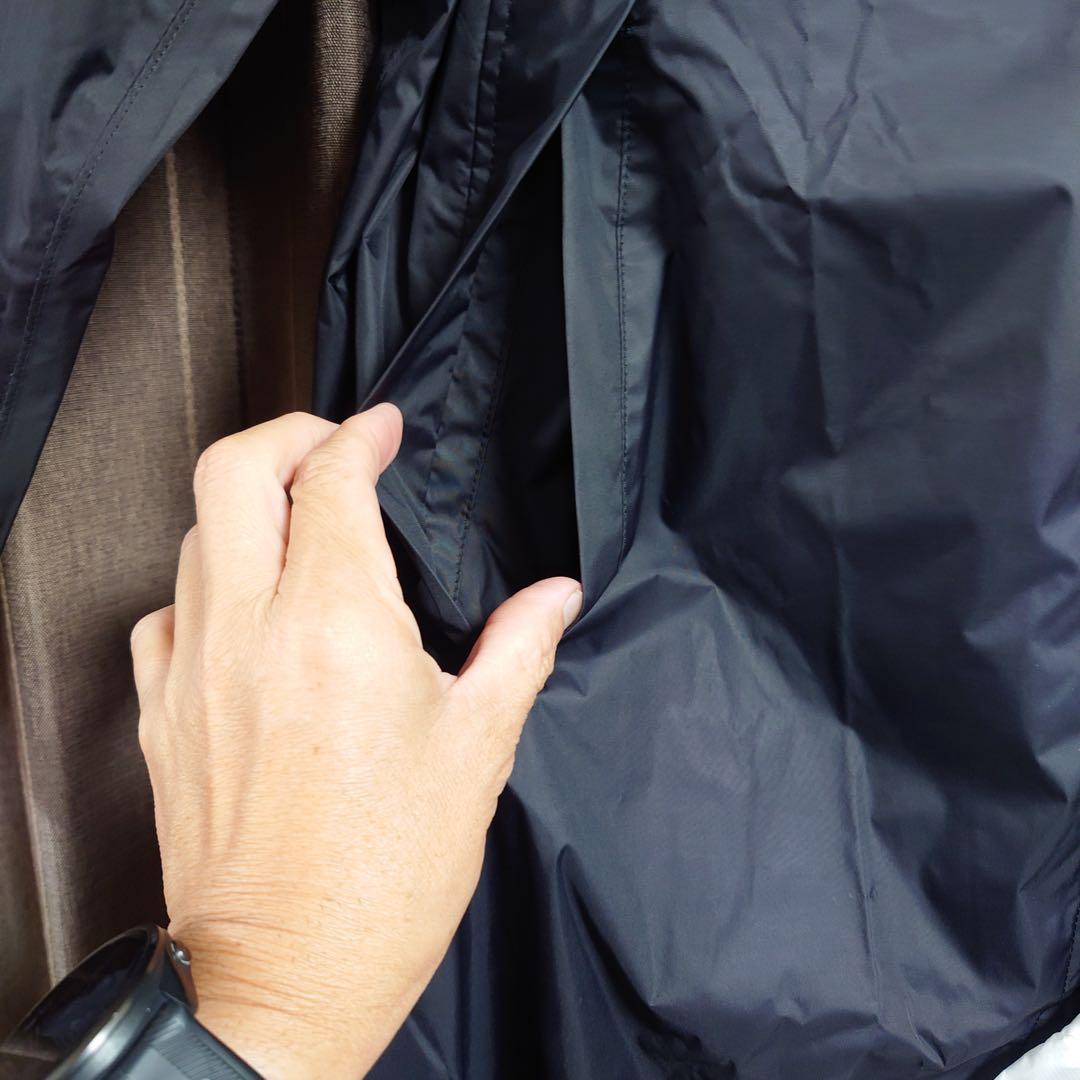 THE NORTH FACE ブラック レインコート
