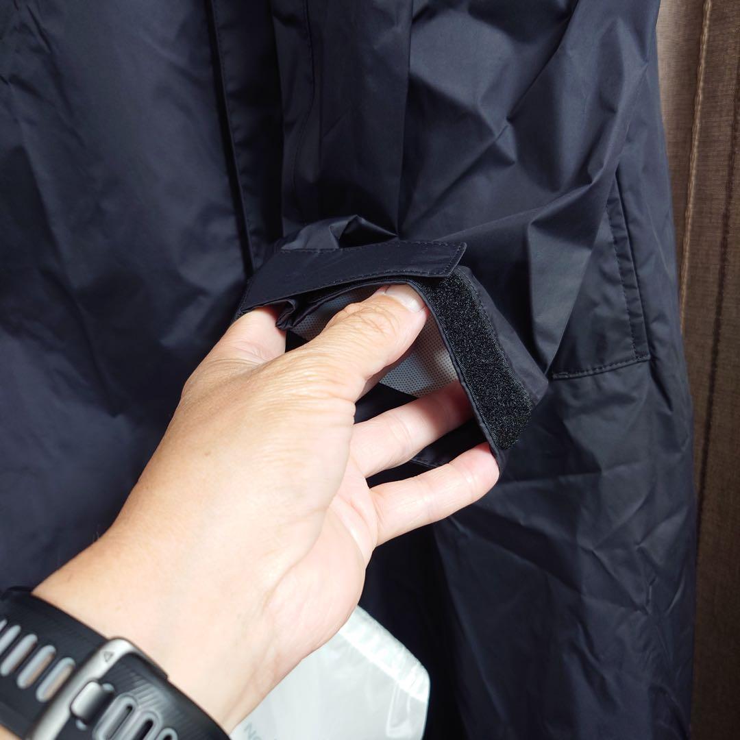 THE NORTH FACE ブラック レインコート