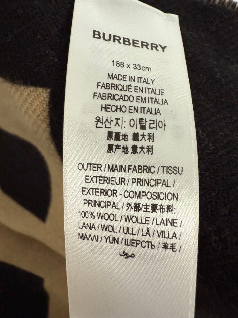 BURBERRY マフラー