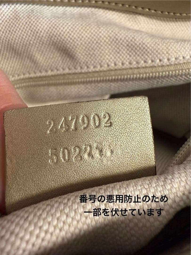 【極美品・チャームなし】GUCCIスーキー 2WAY グッチシマ 247902