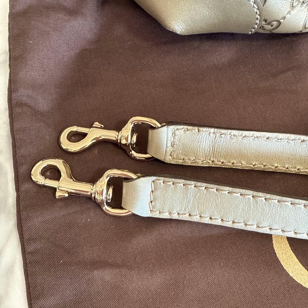 【極美品・チャームなし】GUCCIスーキー 2WAY グッチシマ 247902