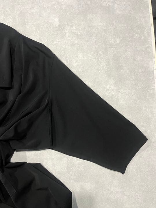 y's オーバーサイズコート　羽織　着物　ウールギャバ