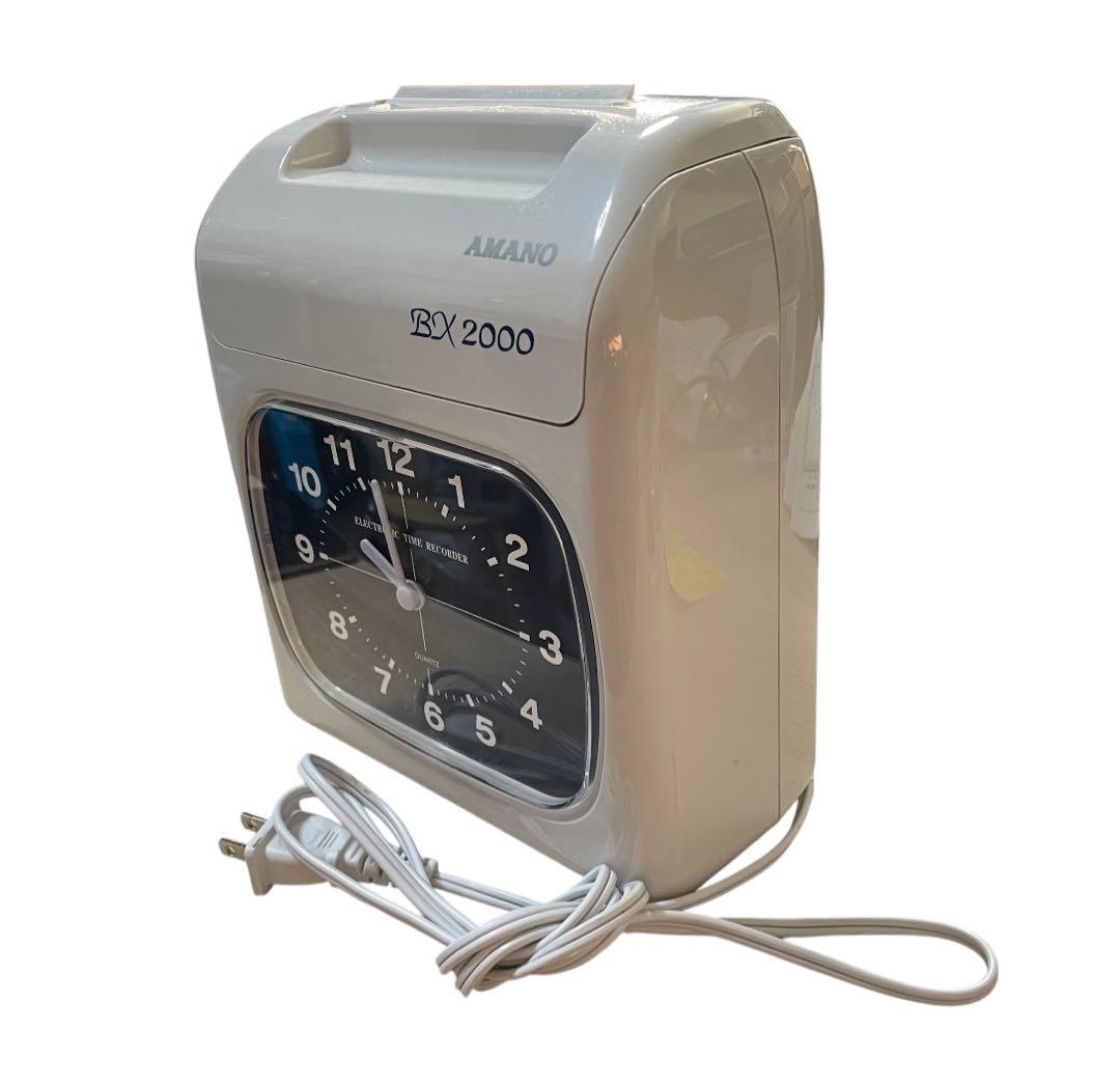 アマノ　AMANO 電子タイムレコーダー　BX2000