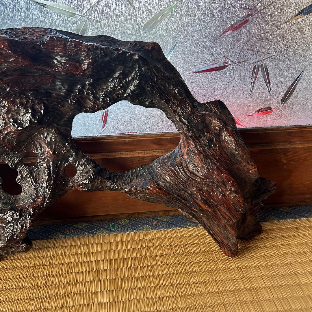 屋久杉　置物 瘤