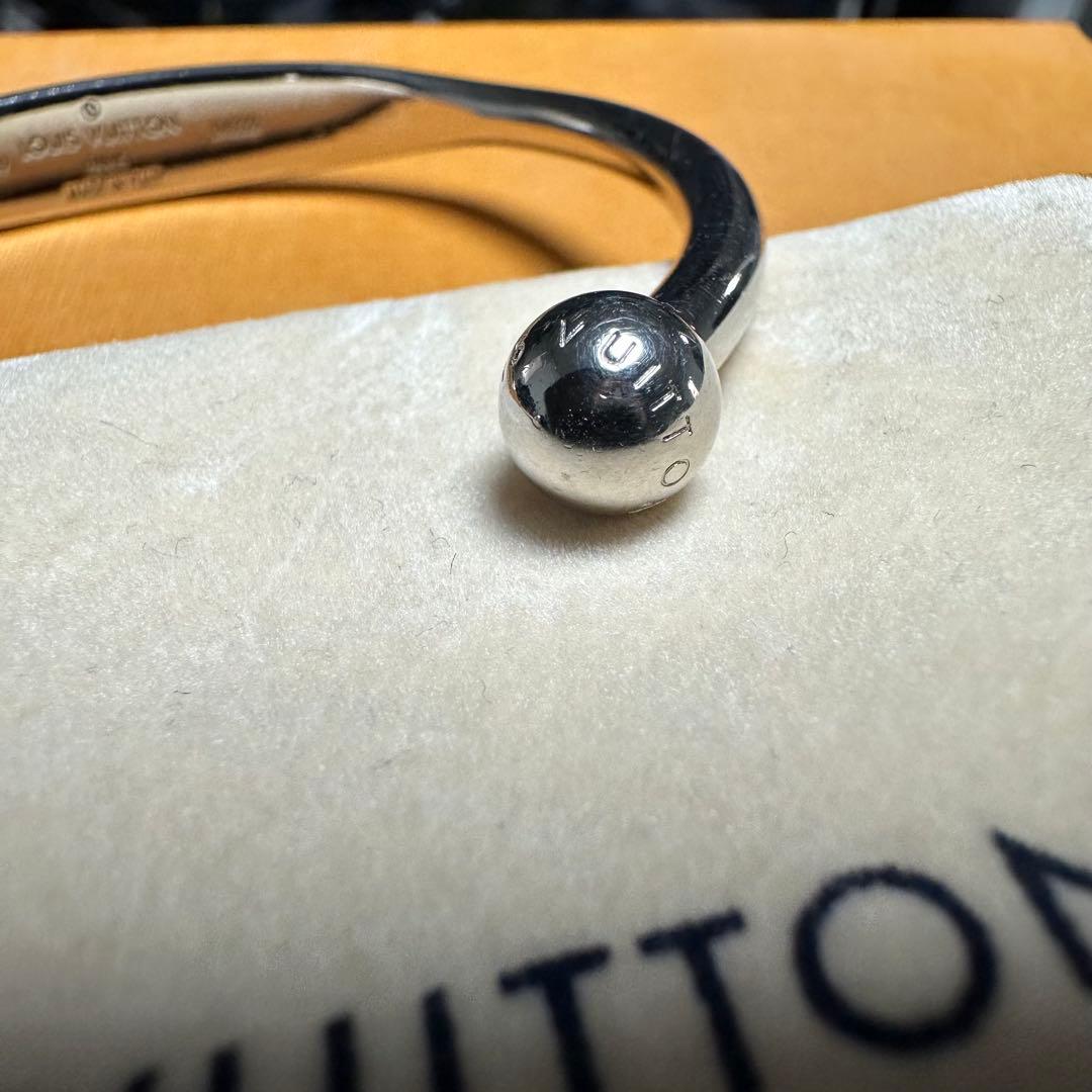 美品　ルイヴィトン　バングル　シルバー　M ジョンクモノグラム
