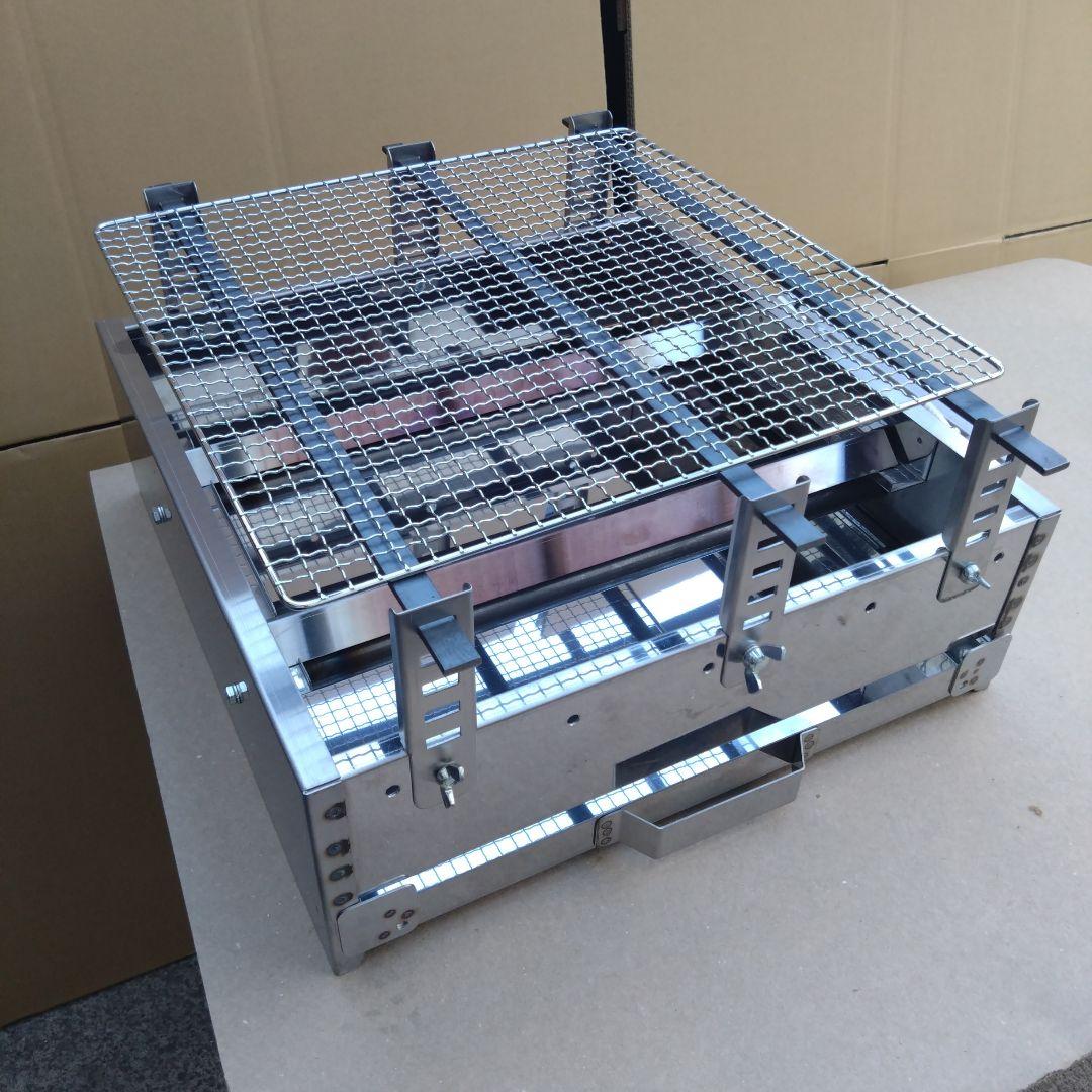 牡蠣小屋 魚介類 海鮮 焼き網 磯焼き ガスグリドル LP グリラー 幅45cm