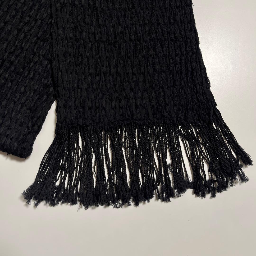 Y's yohji yamamoto マフラー ストール コットン ブラック