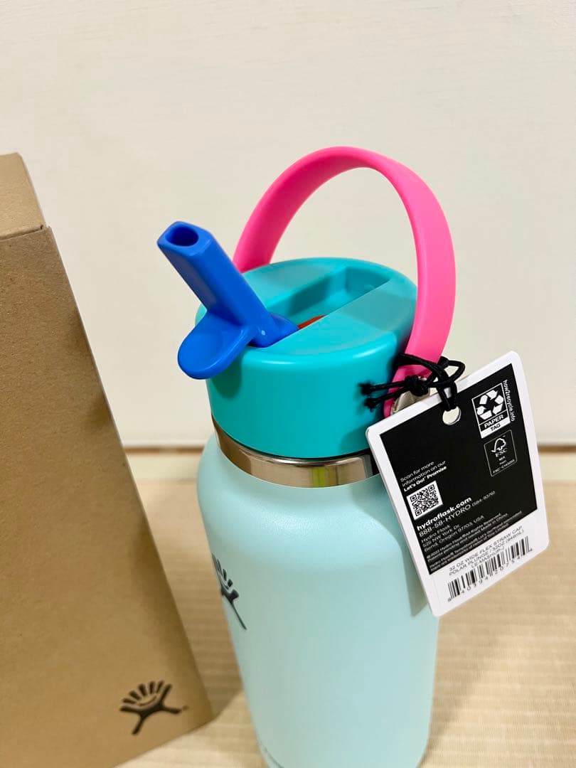 日本未発売 限定 ハイドロフラスク Hydro Flaskストロー 32oz