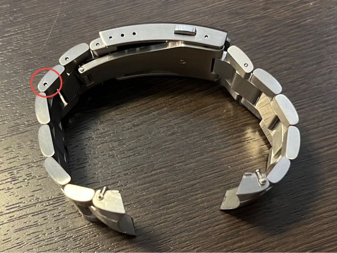 ハミルトン純正 マーフ42用 メタルバンド