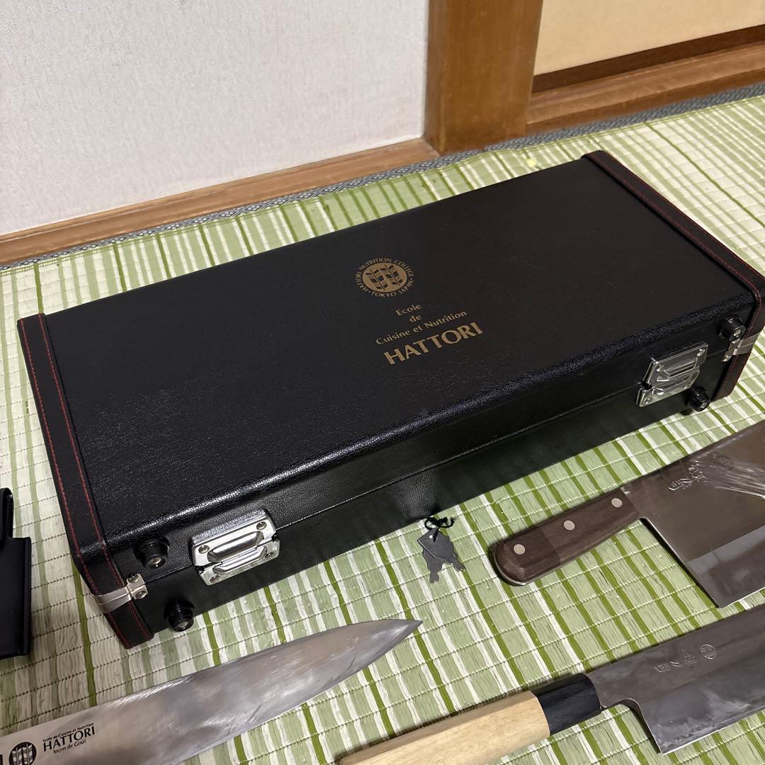 服部栄養専門学校 包丁セット 堺刀司 料理包丁