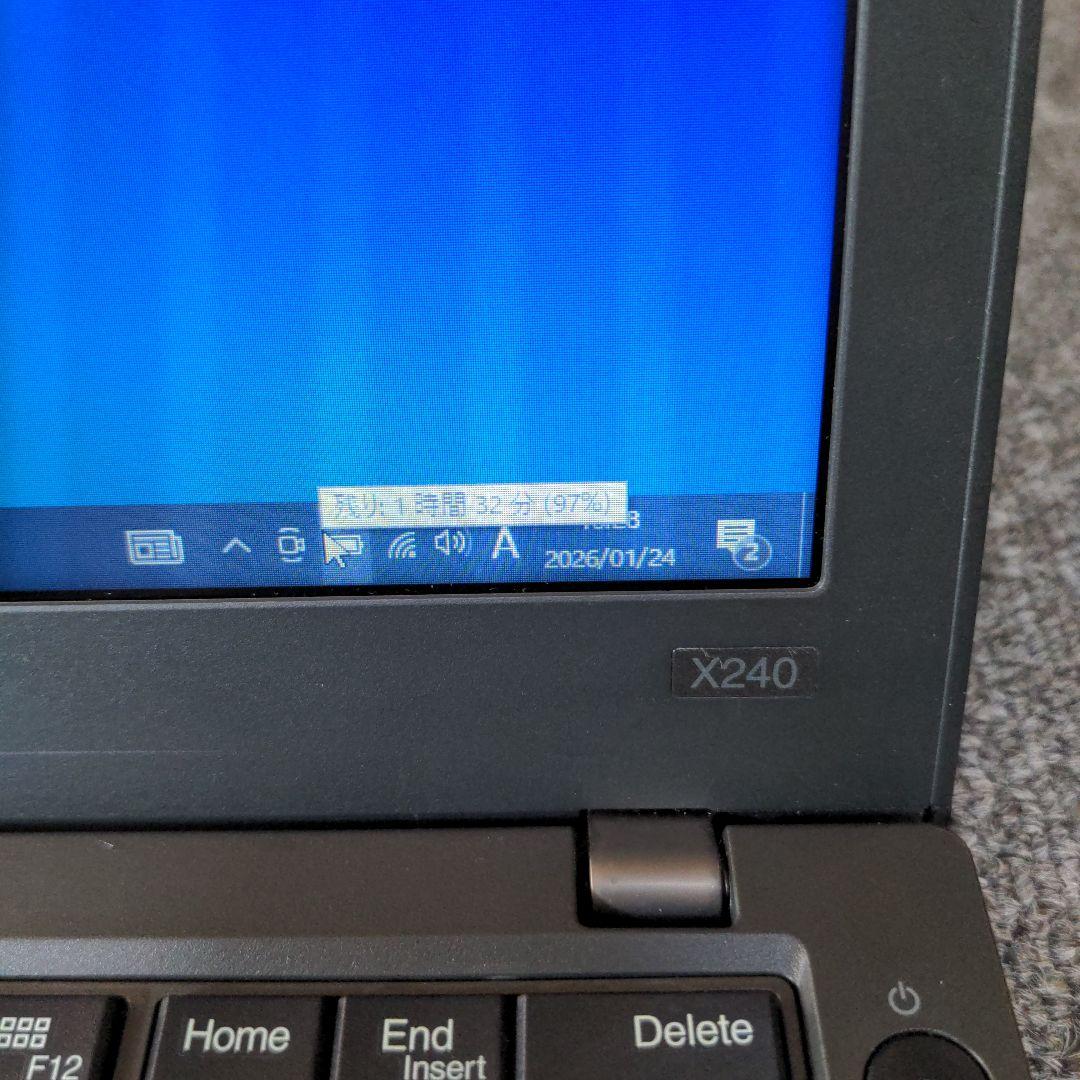 Lenovo ThinkPad X240 i5 8GB 12.5インチ
