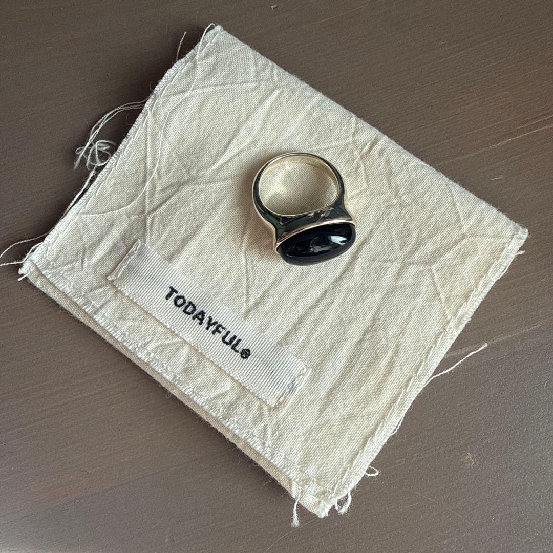 Todayful Gem Stone Ring BLK #13 サイズ#13