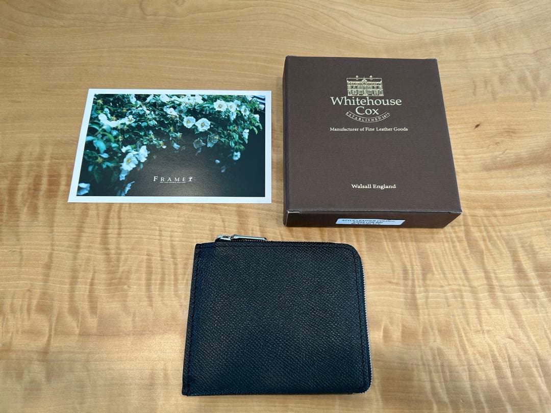 新品未使用：Whitehouse Cox ブラックケース