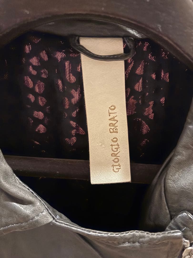 Y*様 ジョルジオブラット GIORGIO BRATO レザージャケット レディ