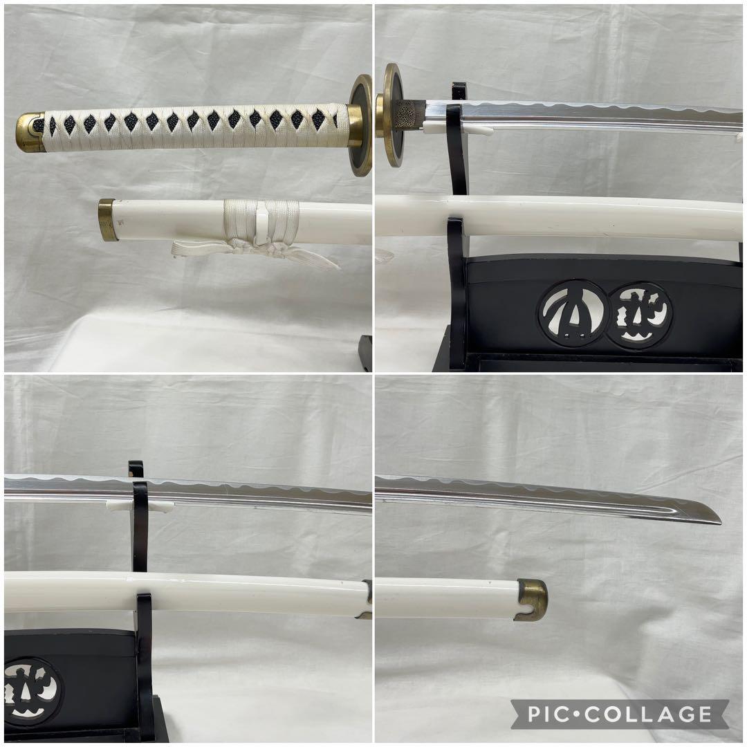 舞台刀 模造刀 2本セット 赤鞘 白鞘 紅白 樋入り