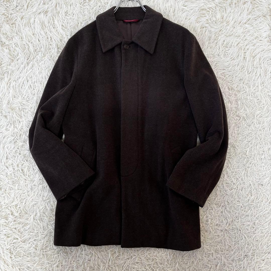 PaulSmith✨カシミヤウール　ステンカラーコート　　ゴアウィンドストッパー