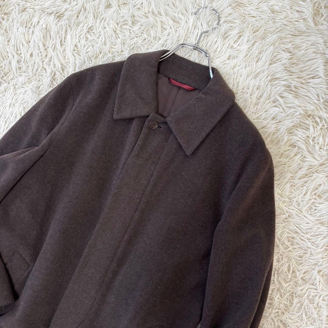 PaulSmith✨カシミヤウール　ステンカラーコート　　ゴアウィンドストッパー