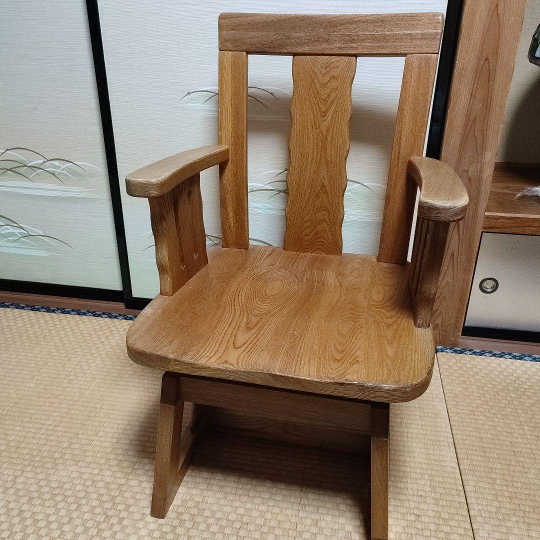 回転椅子　レトロ