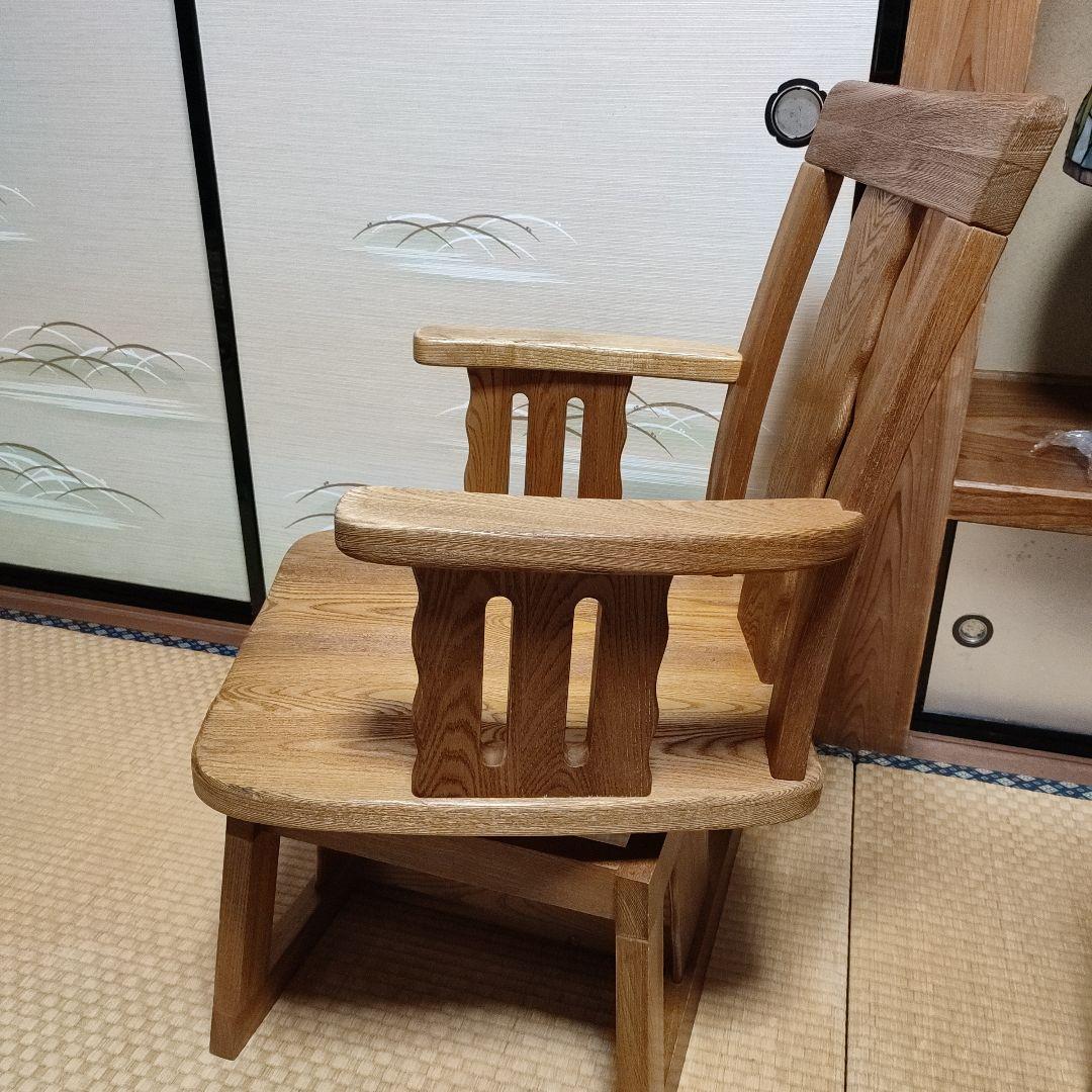 回転椅子　レトロ