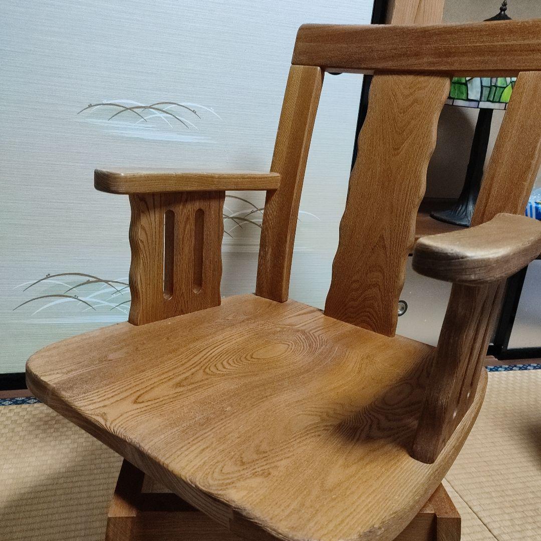 回転椅子　レトロ