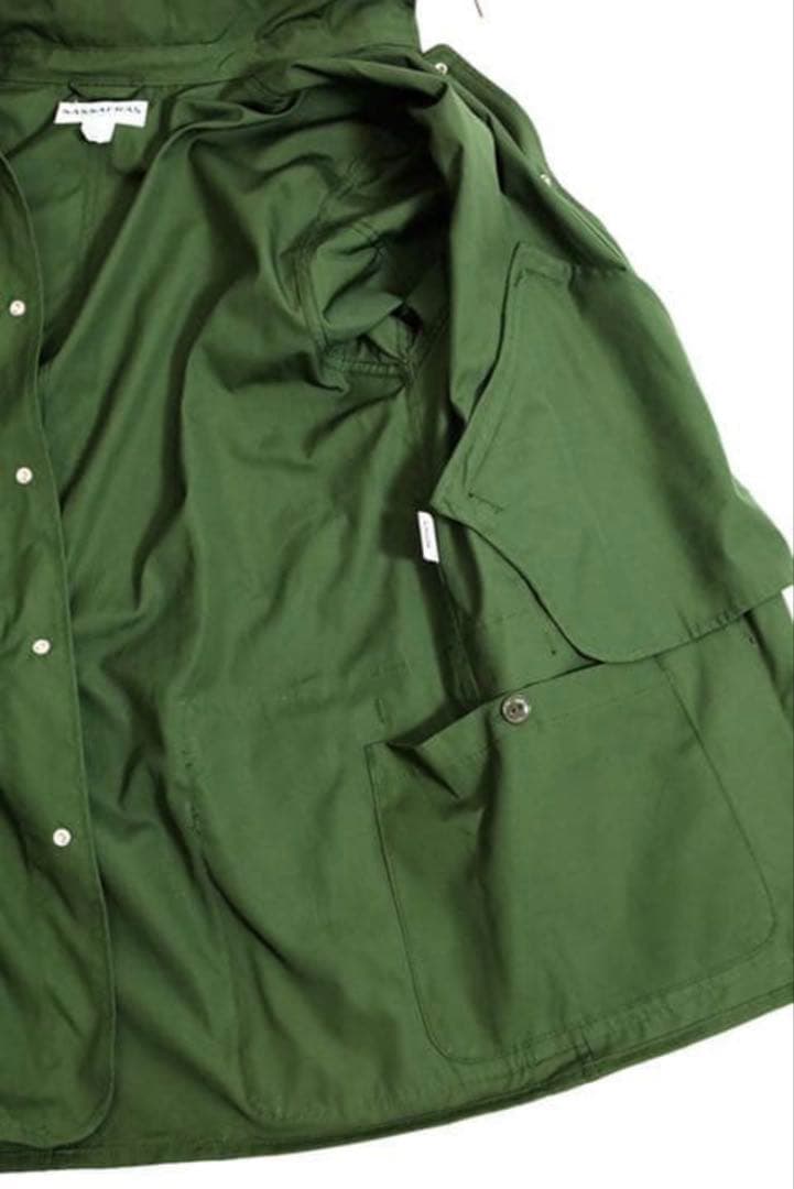ササフラス SASSAFRAS Overgrown Coat Olive XL
