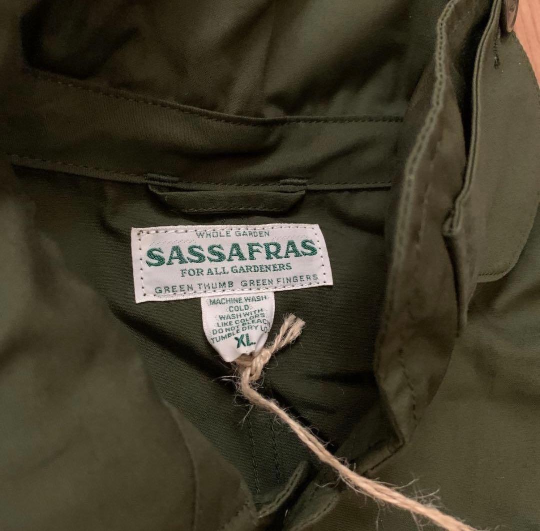 ササフラス SASSAFRAS Overgrown Coat Olive XL