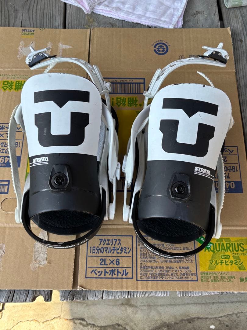 Union Strata m 22-23 ホワイト ビンディング グラトリ