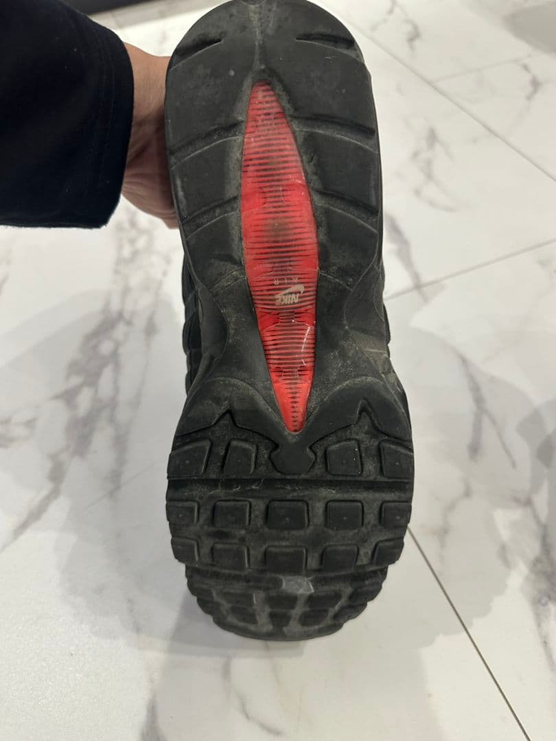 Air Max ブラック/レッド スニーカー