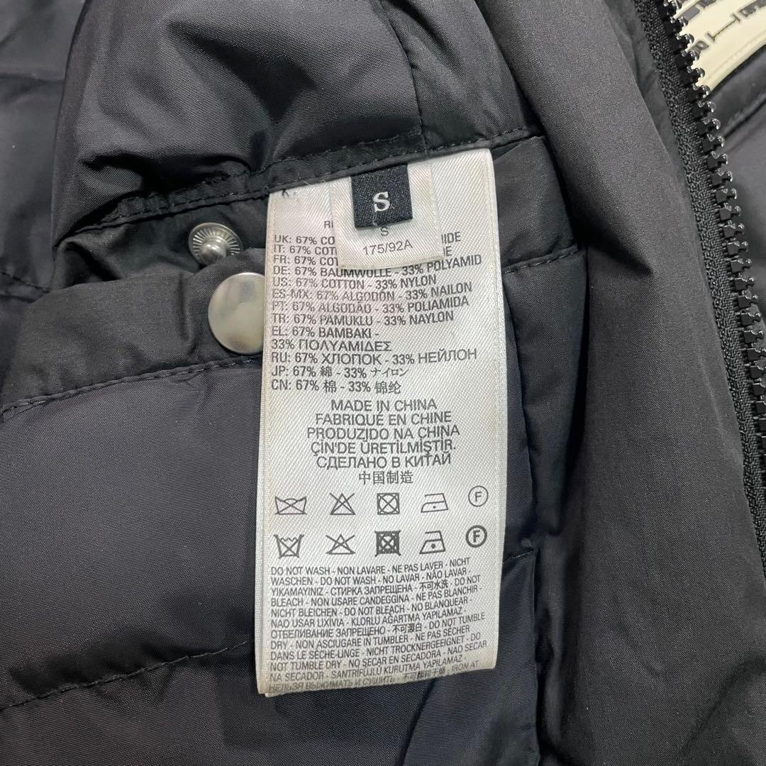 ディーゼル W-BURKISK N-2Bジャケット ブラック Sサイズ y2k