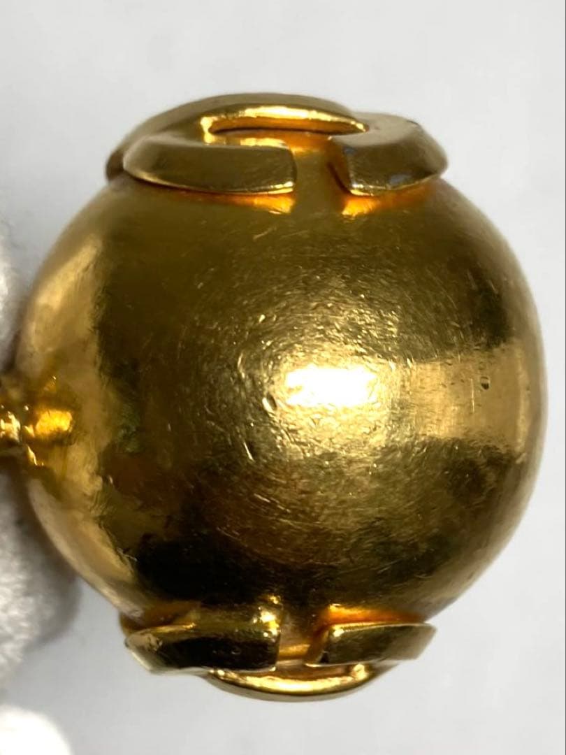 良品　CHANEL シャネル　ココマーク　ゴールド金具　キーホルダー　チャーム