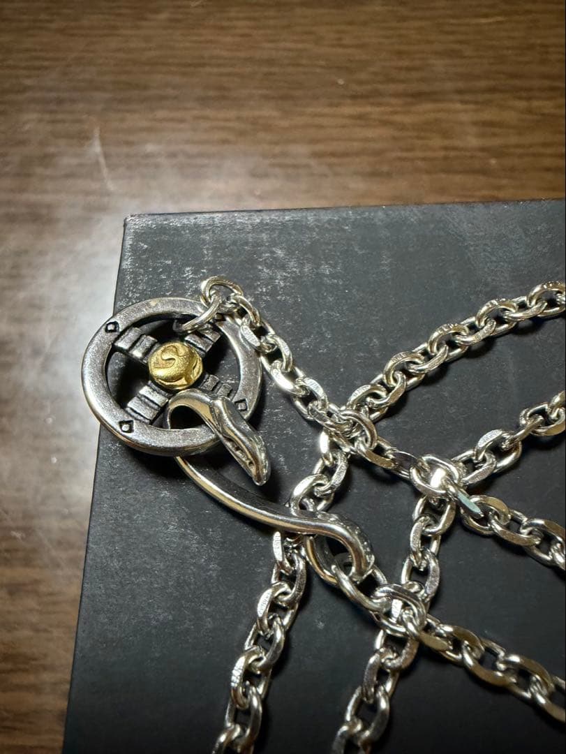 ゴローズ　シルバー羽根ペンダントネックレス