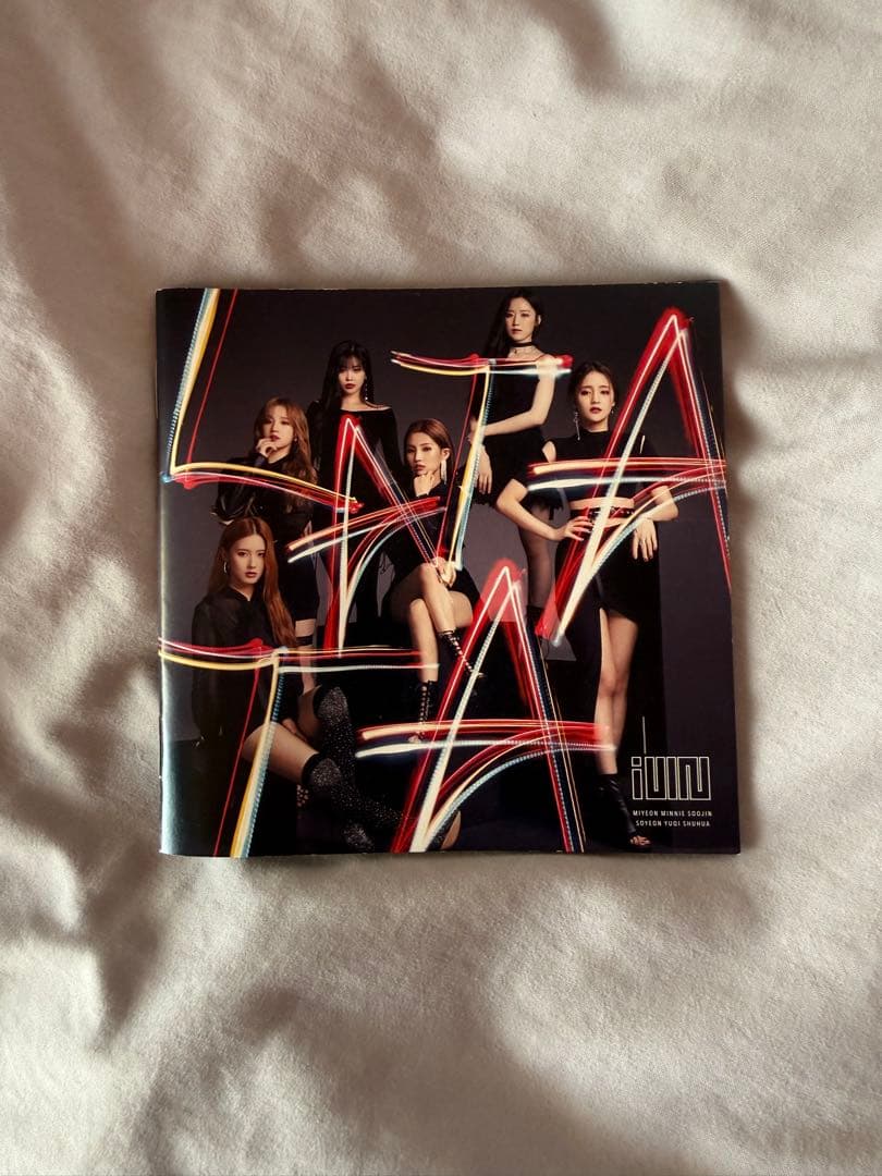 gidle サイン入りCD latata 全メンバー直筆サイン