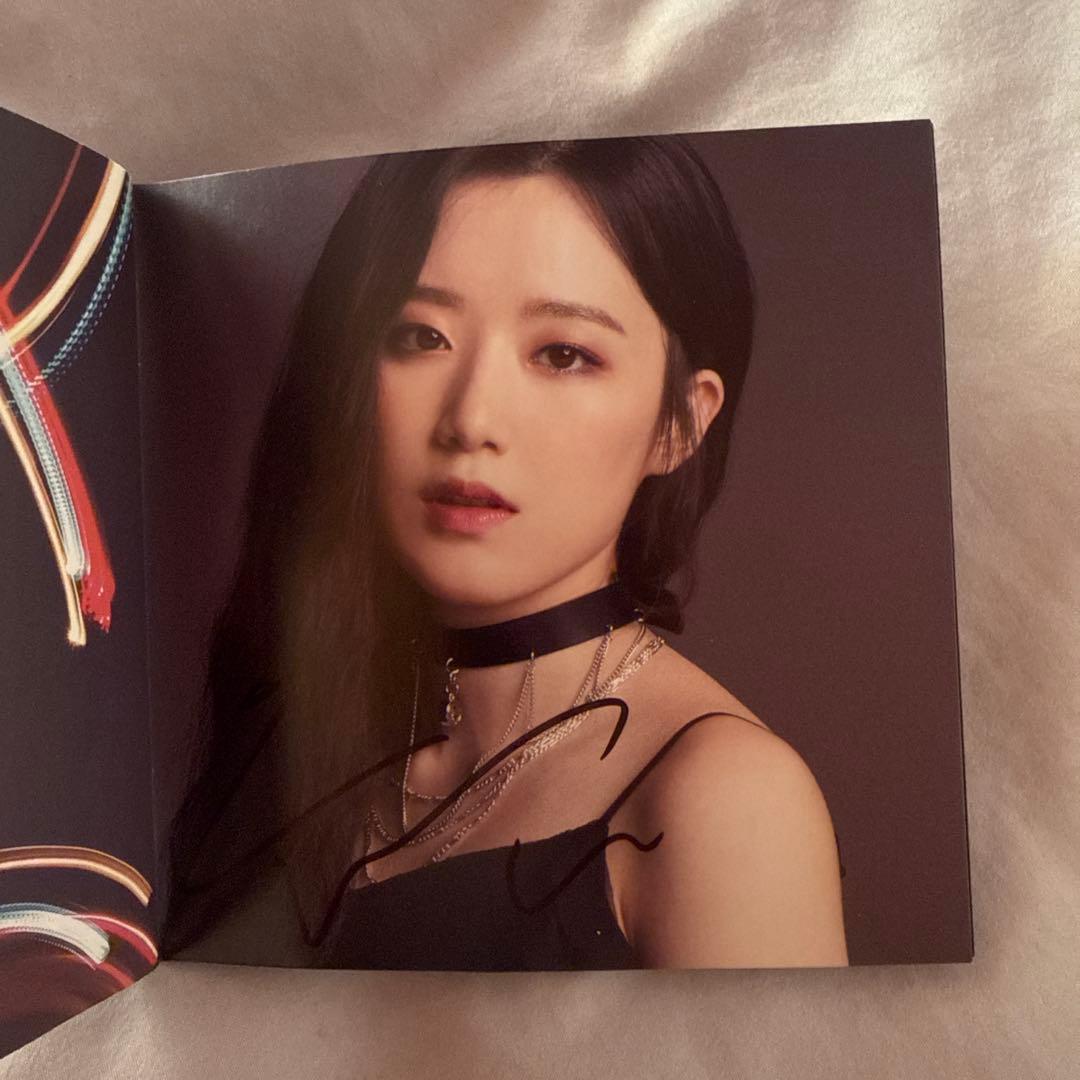 gidle サイン入りCD latata 全メンバー直筆サイン