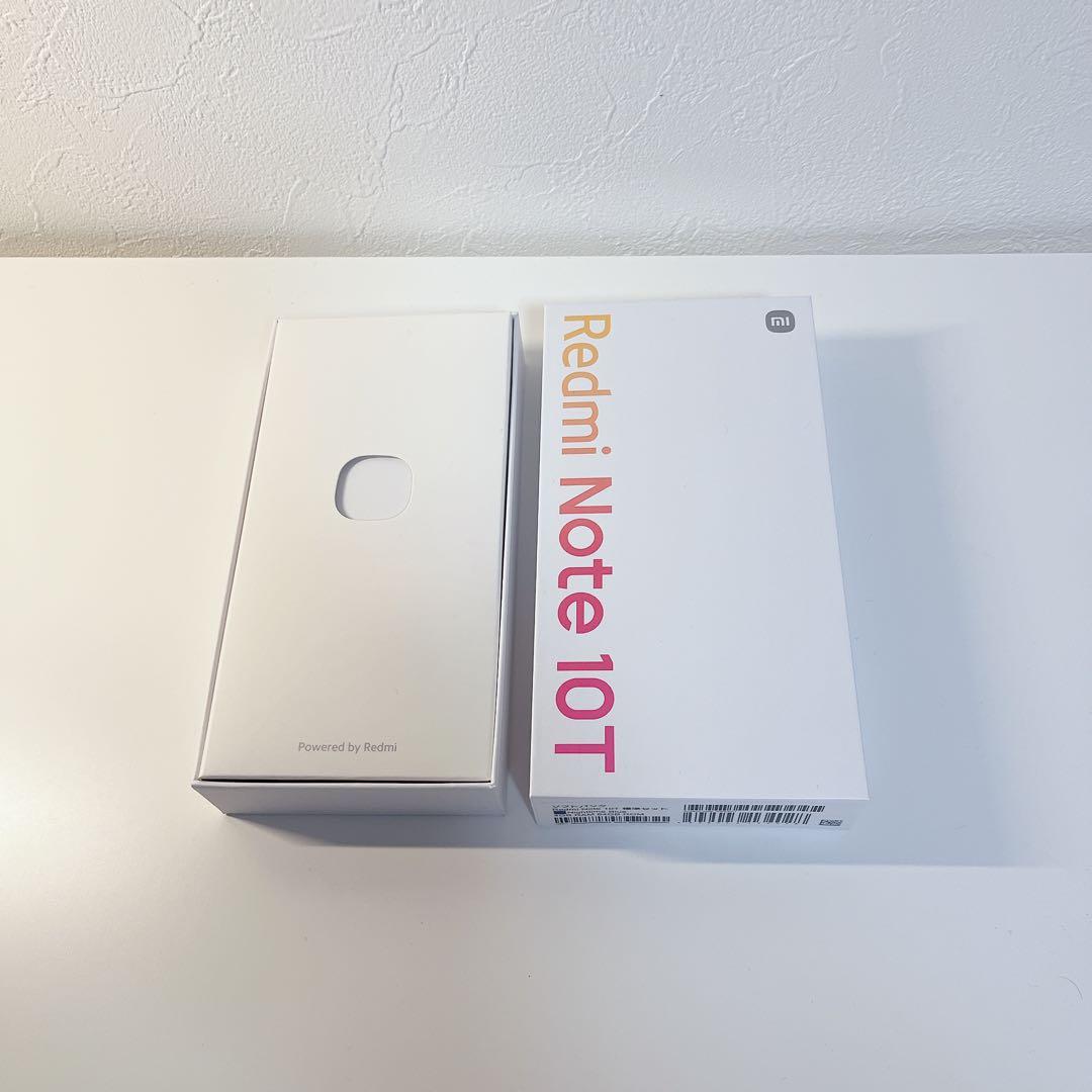 RedmiNote10T【新品未使用品】クリアケース付き