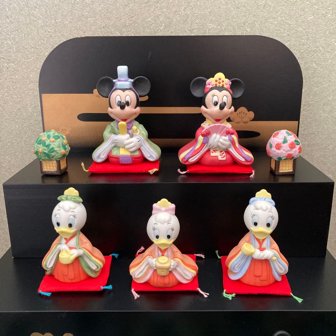 ディズニー　雛人形　雛壇5段飾り