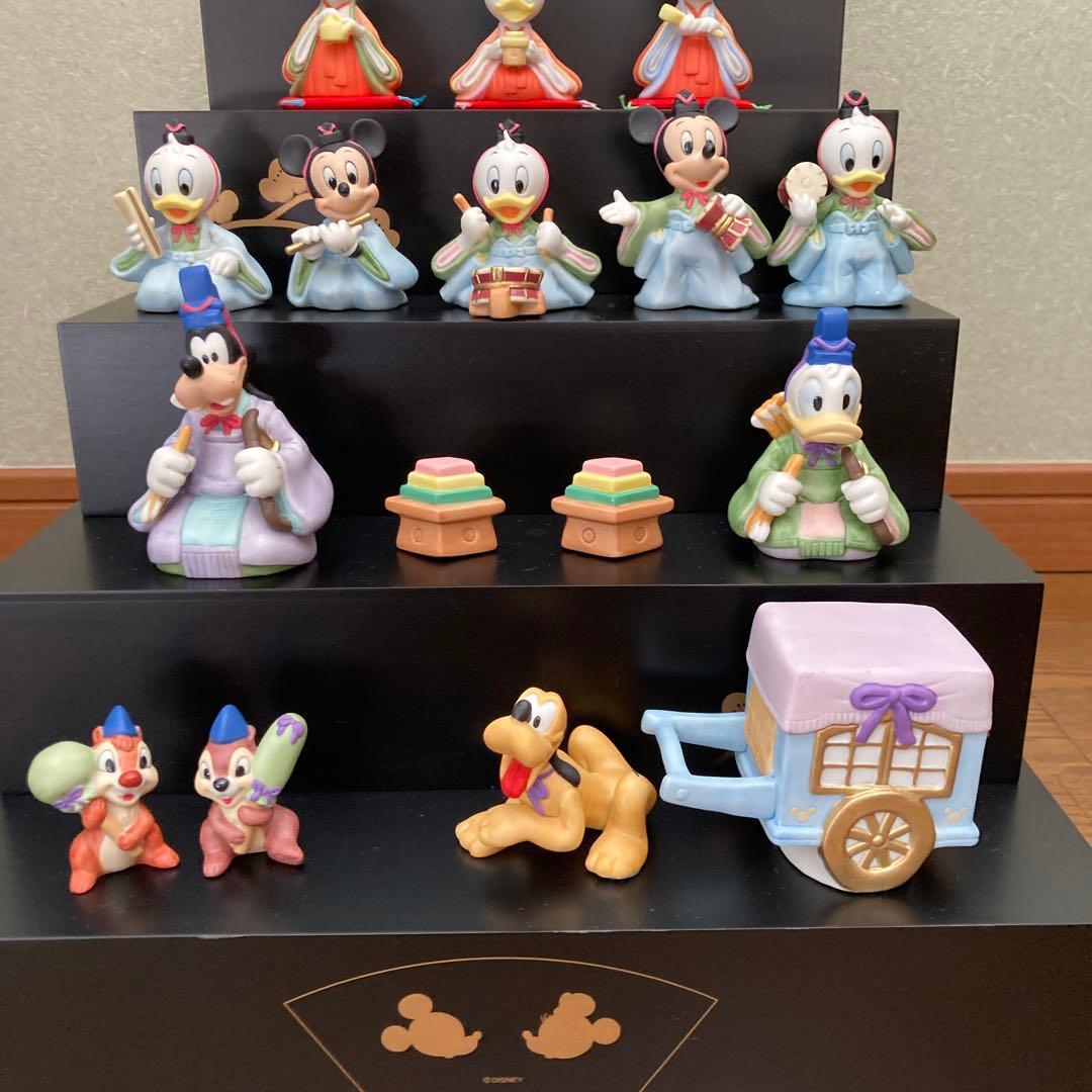 ディズニー　雛人形　雛壇5段飾り
