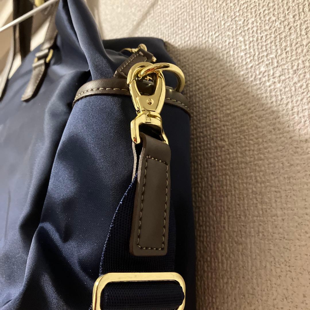 【未使用】マッキントッシュフィロソフィー ネイビー ナイロン ボストンバッグ