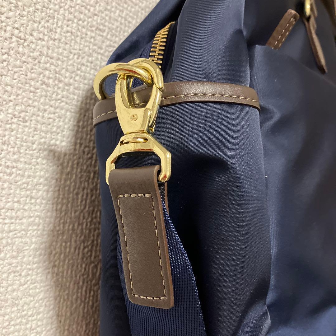 【未使用】マッキントッシュフィロソフィー ネイビー ナイロン ボストンバッグ