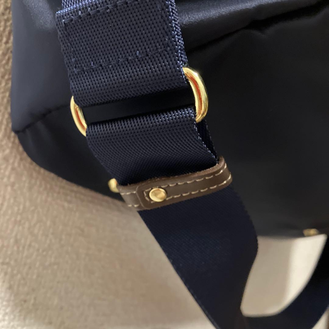 【未使用】マッキントッシュフィロソフィー ネイビー ナイロン ボストンバッグ