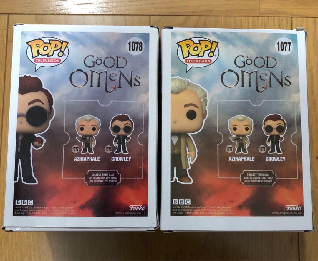 希少 ファンコ FUNKO POP Good Omens グッドオーメンズ 2体