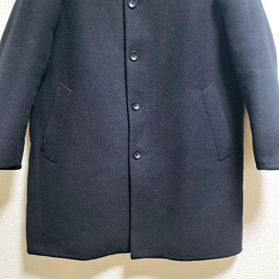 【名作早い者勝ち】UNIQLO C ダブルフェイスコート 黒M