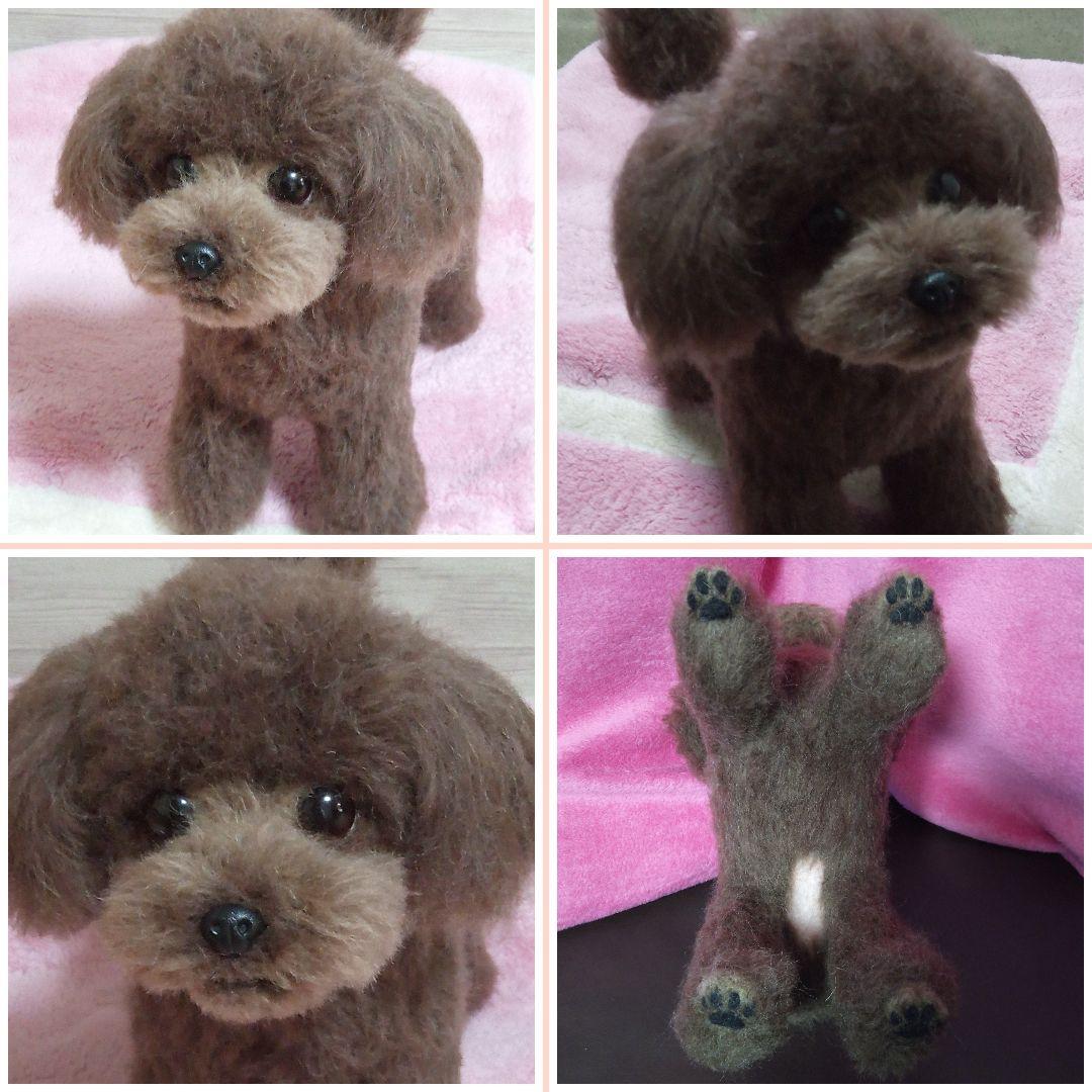 愛犬さんの羊毛フェルトオーダー・マロンチョコ様ご確認専用ページ