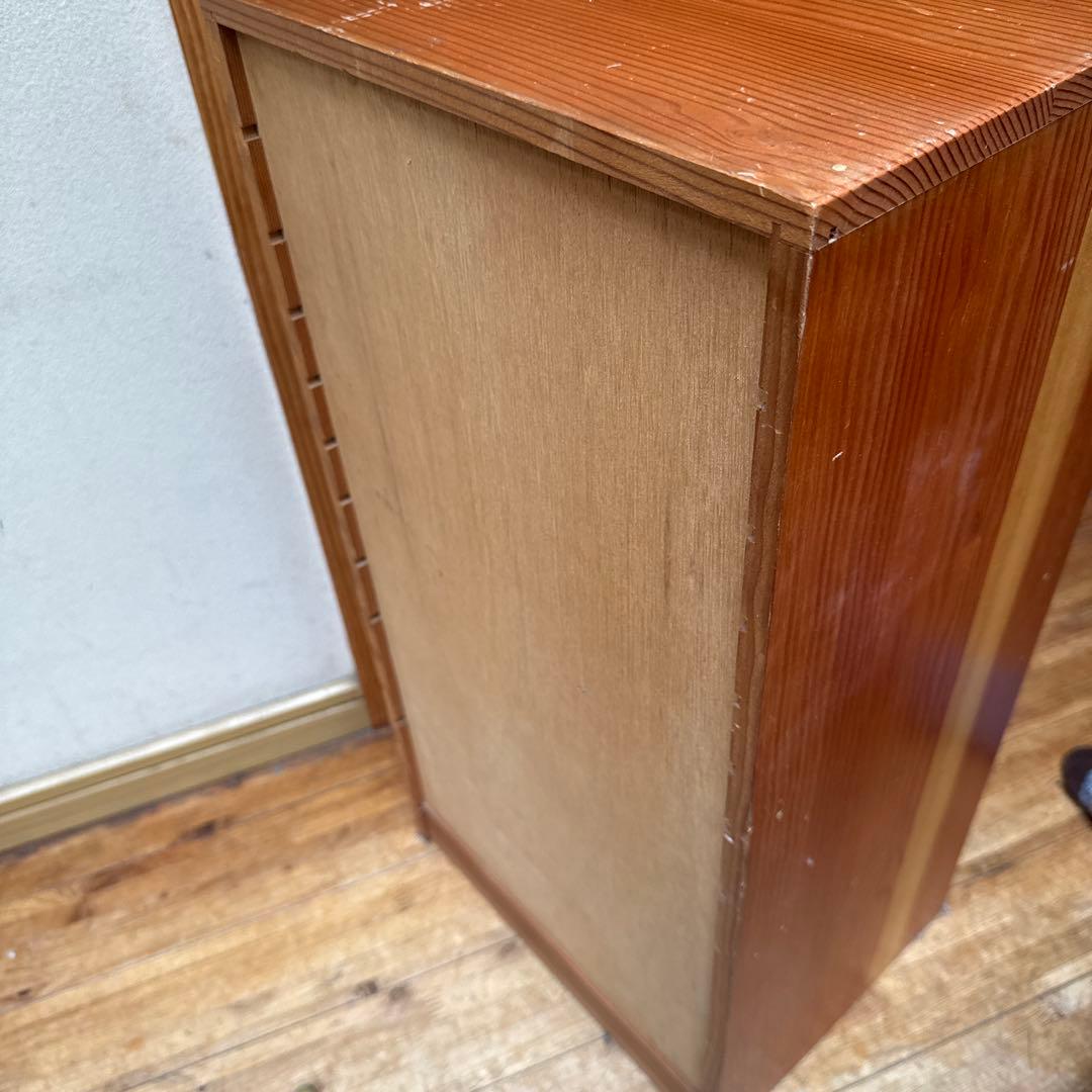 アンティーク木製多段引き出し１９杯