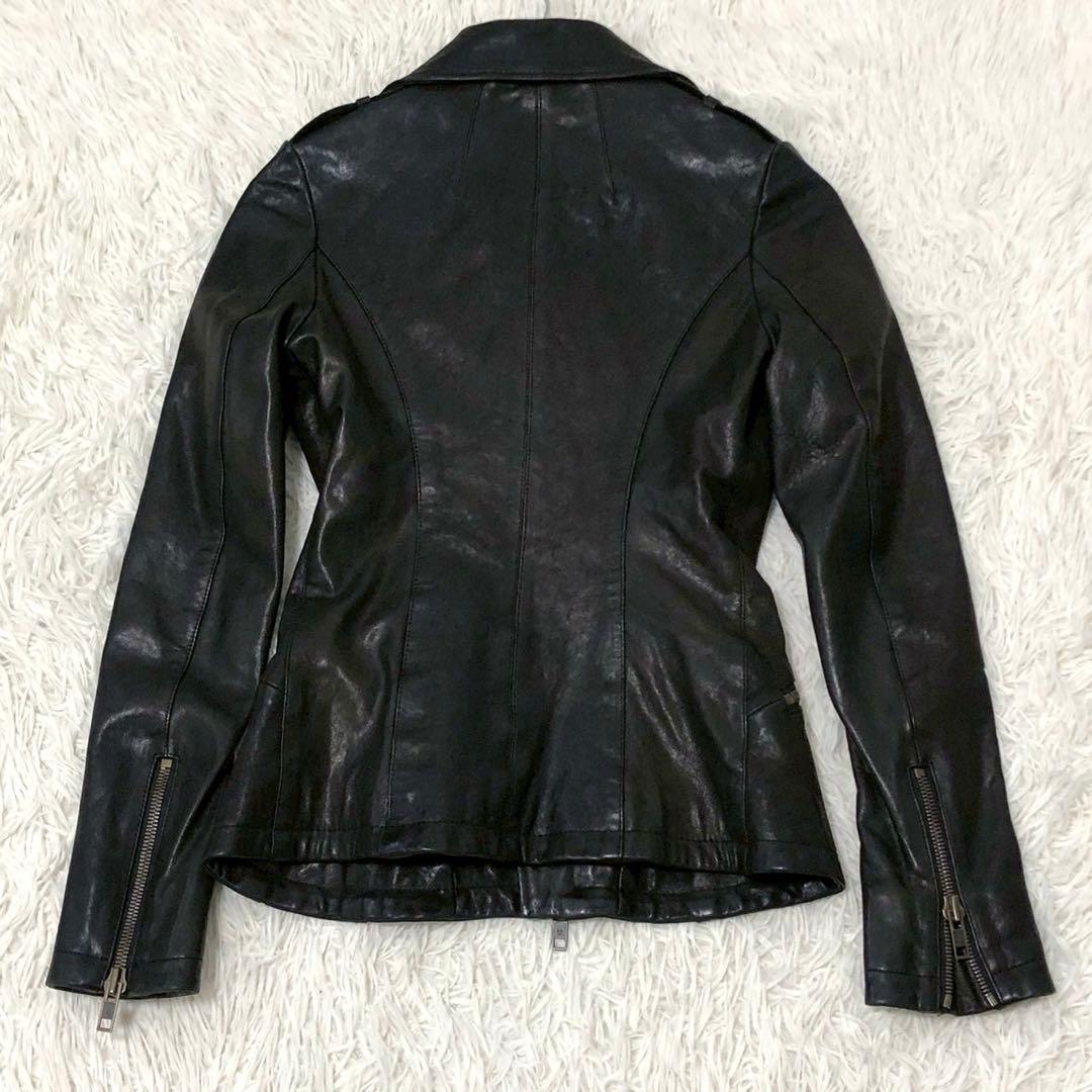 最高級◎良品◎Alexander McQueen レザージャケット ライダース