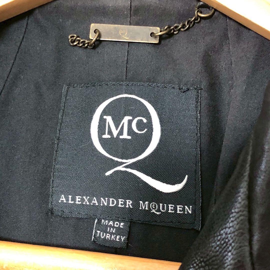 最高級◎良品◎Alexander McQueen レザージャケット ライダース