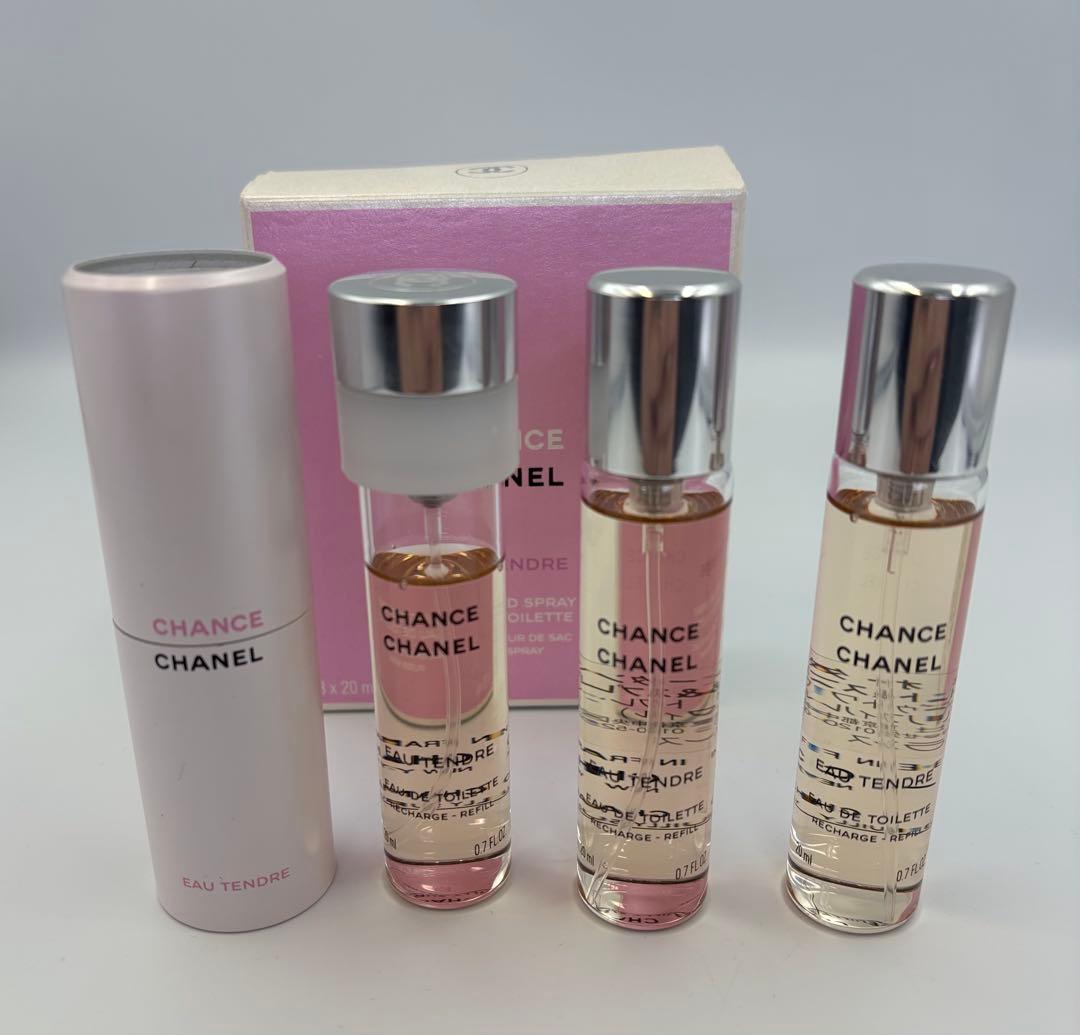 CHANEL CHANCE EAU TENDRE 3本セット