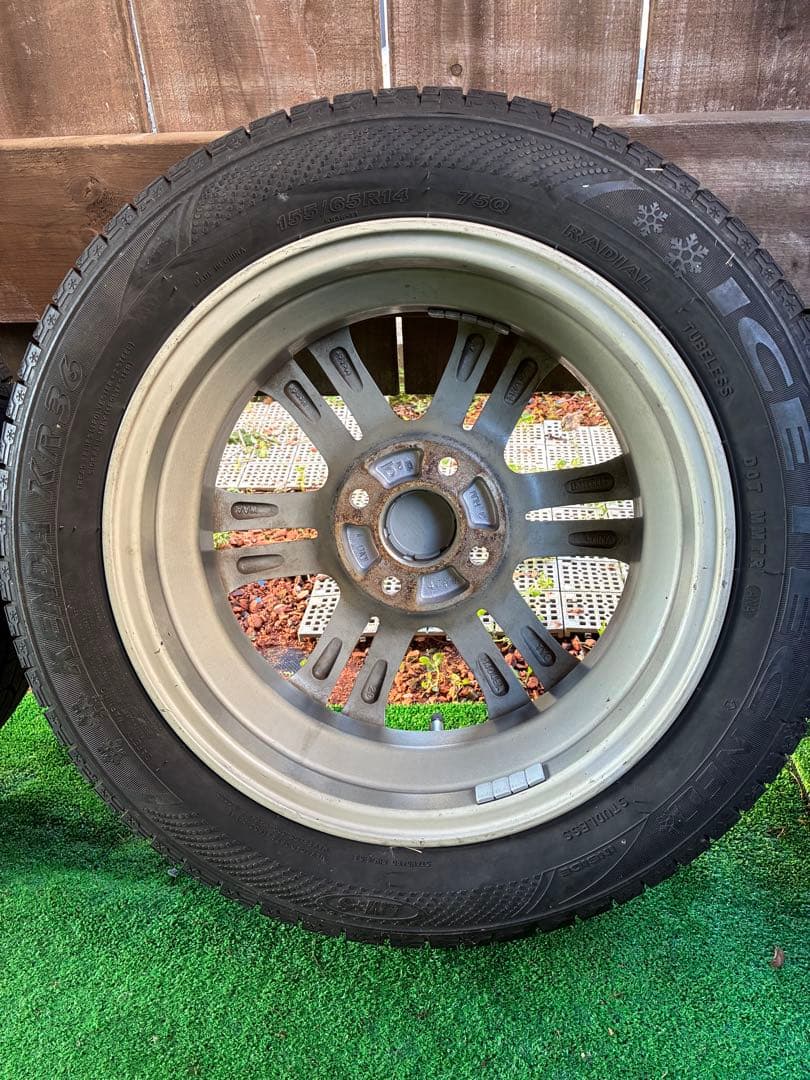 a.yuN-BOX /N-WGN スタッドレス ホンダ純正アルミ8部山