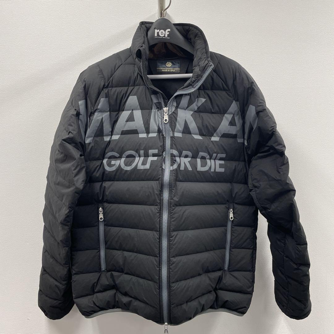 MARK &LONA フード付き　ダウンジャケット　ブラック　サイズ50